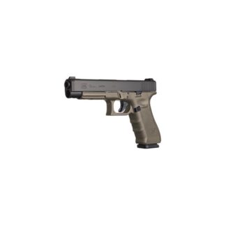 Glock G34 Gen4 9MM 17rds 5.3-inch OD Green Adjustable Sights