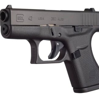 Glock G42 Black .380 ACP 3.25-inch 6Rd Night Sights USA Made