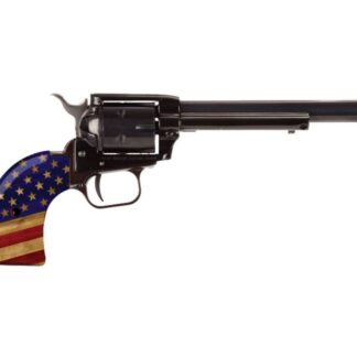 Heritage Firearms Rough Rider US Flag Grips Blued .22 LR 6.5-inch Barrel 6 Rounds