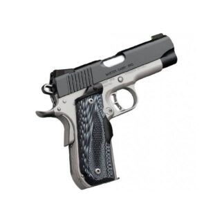 Kimber Master Carry Pro 45ACP 4-inch 8rd Matte Black / Stainless night sights and Crimson Trace Lasergrip