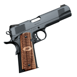 Kimber Raptor II ,45 Acp 5 In 8Rds Matte Black Zebrawood Grips