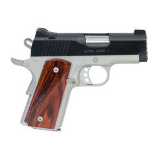 Kimber Ultra Carry II Black / Stainless 9mm 3-inch 8Rd Fixed Sights