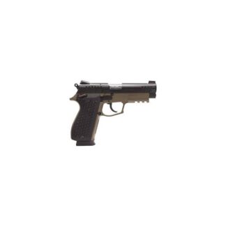 LIONHEART 1-09M-NVK-BRN Pistol 4-inch with Rail 9MM 15rd
