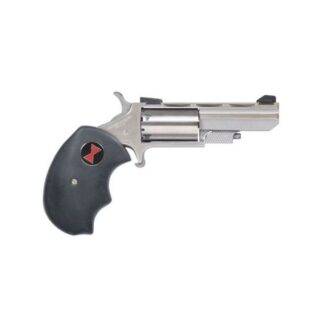 North American Arms 22MAG 2 inch Black Widow Stainless Adjustable Sights