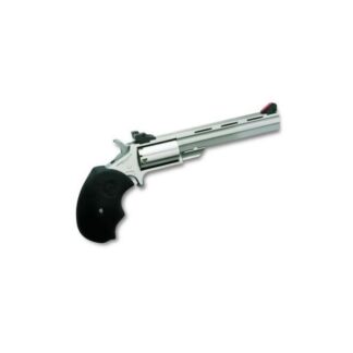 North American Arms Mini-Master Stainless Steel .22LR/.22WMR 4-inch 5 Rds