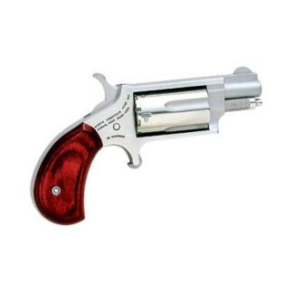 North American Arms Mini REV 22WMR 1 1/8 Red/Black GRP
