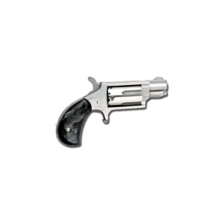 North American Arms Mini 22MAG Revolver 1.125 Stainless Black Pearl