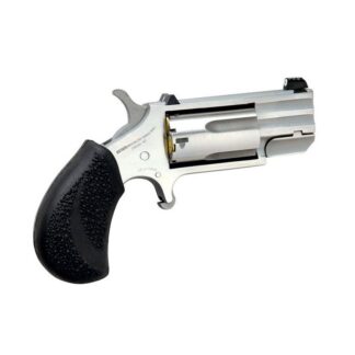 North American Arms Pug Stainless Steel .22WMR 1-inch 5 Rds Ported Barrel/White Dot Front Sight