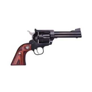 Ruger Blackhawk Flattop Blued/Wood .357Mag/9mm 4.625-inch 6Rd 2-Cylinders