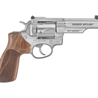 Ruger GP100 Match Champion Stainless 357Mag 4.2-inch 6Rd Adjustable Rear Sight