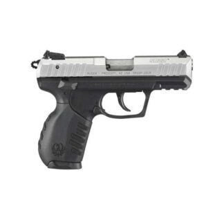 Ruger SR22 Silver / Black .22LR 3.5-inch 10Rd Adjustable Sight