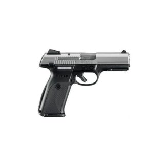 Ruger SR9 Stainless / Black 9mm 4.1-inch 17Rd