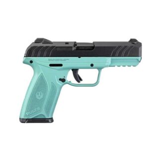 Ruger Security-9 9MM BLK-TURQ 4-inches 15Rds 2-Mags