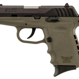 SCCY CPX-2 Black / Flat Dark Earth 9mm 3.1-inch 10Rd