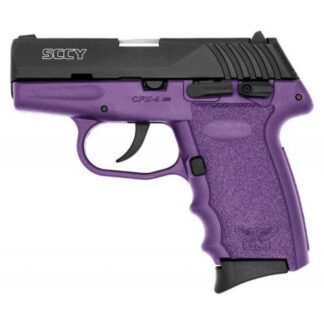 SCCY CPX-4 Purple / Black .380 ACP 2.96″ Barrel 10-Rounds