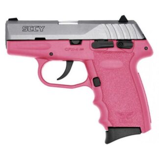SCCY CPX-4 Pink / Stainless .380 ACP 2.96″ Barrel 10-Rounds
