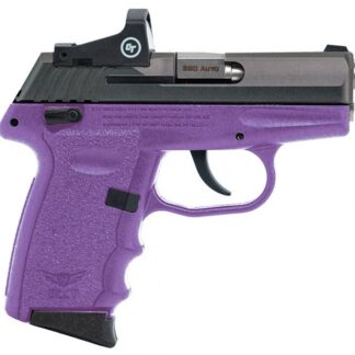 SCCY CPX-4 RD Purple / Black .380 ACP 3.1″ Barrel 10-Rounds CTS-1500 Red Dot Sight