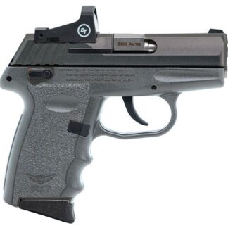 SCCY CPX-4 RD Gray / Black .380 ACP 3.1″ Barrel 10-Rounds CTS-1500 Red Dot Sight