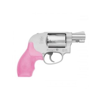 Smith and Wesson 638 Matte Stainless .38 SPL 1.875-inch 5Rds Pink Grips