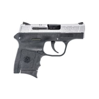 Smith and Wesson M&P Bodyguard 380 Stainless / Black .380 ACP 2.75-inch 6Rd Engraved Slide