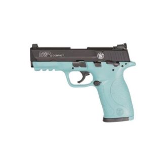 Smith and Wesson M&P22C Robin’s Egg Blue 22LR 3.6″ 10RD
