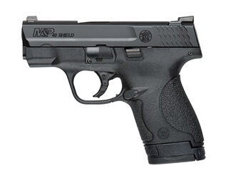 Smith and Wesson M&P40 Shield Black .40 SW 3.1-iinch 7Rd Night Sights No External Safety