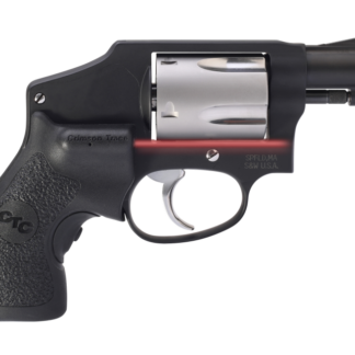 Smith and Wesson Performance Center 442 Black/Stainless .38 SPL 1.875-inch 5Rds with Crimson Trace Laser Grips