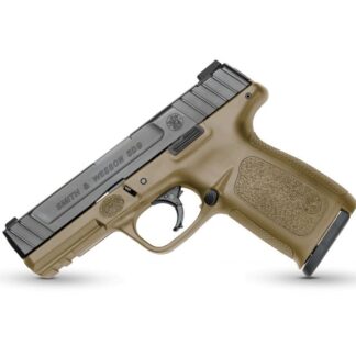 Smith & Wesson SD9 Black /Flat Dark Earth 9mm 4-inch Barrel 16 Rounds with Fixed Sights