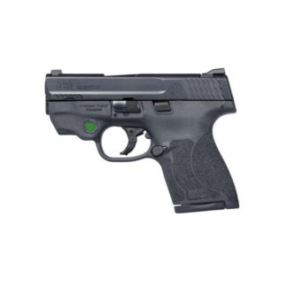 Smith and Wesson Shield 2.0 Black .40 SW 3.1-Inch 6rd Crimson Trace Laserguard No Thumb Safety