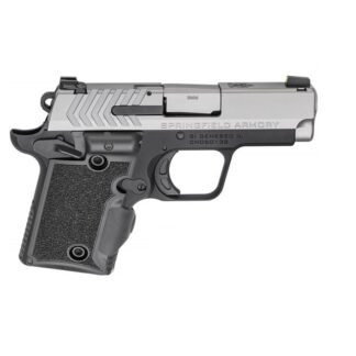 Springfield Armory 911 w/ Green Laser Grips Stainless 9mm 2.7-inch 7Rds