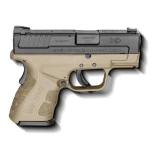 Springfield XD Mod.2 Sub-Compact Black / FDE 9mm 3-inch 16Rd
