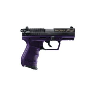 Walther PK380 Purple/Black Pantone 269C 380ACP 3.66-inch 8Rnd