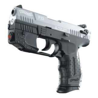 Walther P22 .22LR 3.4-inch Nickel with Laser