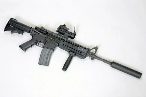 AAC M4-2000, 5.56mm 51 Tooth fast attach Silencer