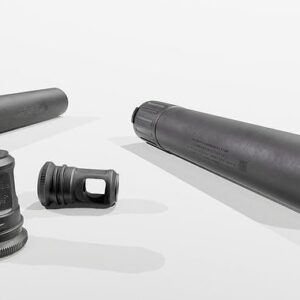 3D model AAC Titan-QD Fast-Attach 338LM Silencer and Muzzle Brake VR