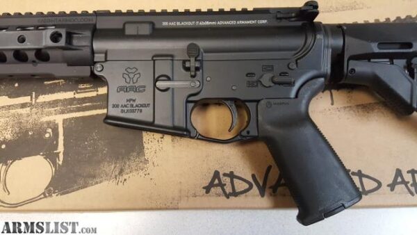 ARMSLIST - For Sale: AAC MPW SBR 300 BLACKOUT 12.5" NIB