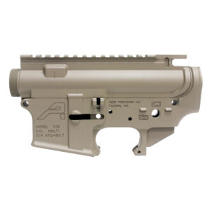 Aero Precision AR15 Stripped Upper/Lower Receiver Set - FDE - Top Gun