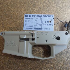 Aero Precision, M4E1, Semi-automatic; Stripped Lower Receiver, 223