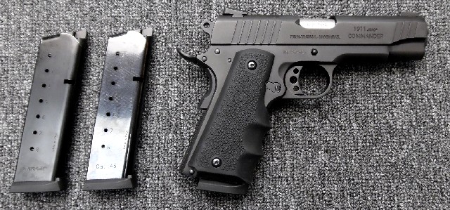 Preowned Taurus 1911 Commander, 45 ACP, 4.25″ Barrel, Steel Frame