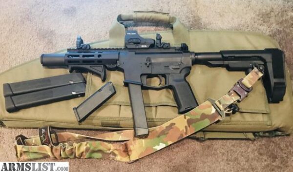 ARMSLIST - For Sale: Angstadt UDP-9 AR9 9mm pistol + extended glock mags