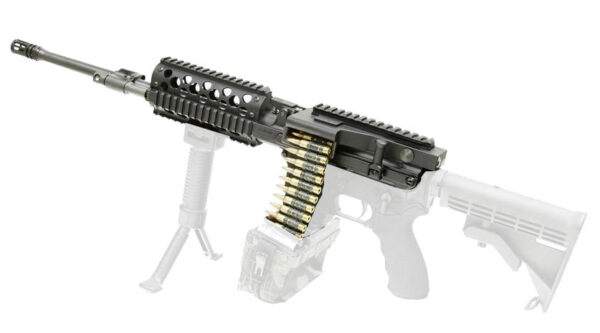 ARES-15 MCR Belt Fed AR15/M16/M4 Upper Receiver, 16.25" Heavy Barrel