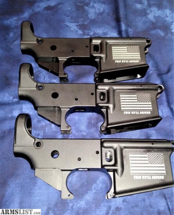 For Sale: AR-15 Multical Stripped Lower Receivers near SPENCERVILLE