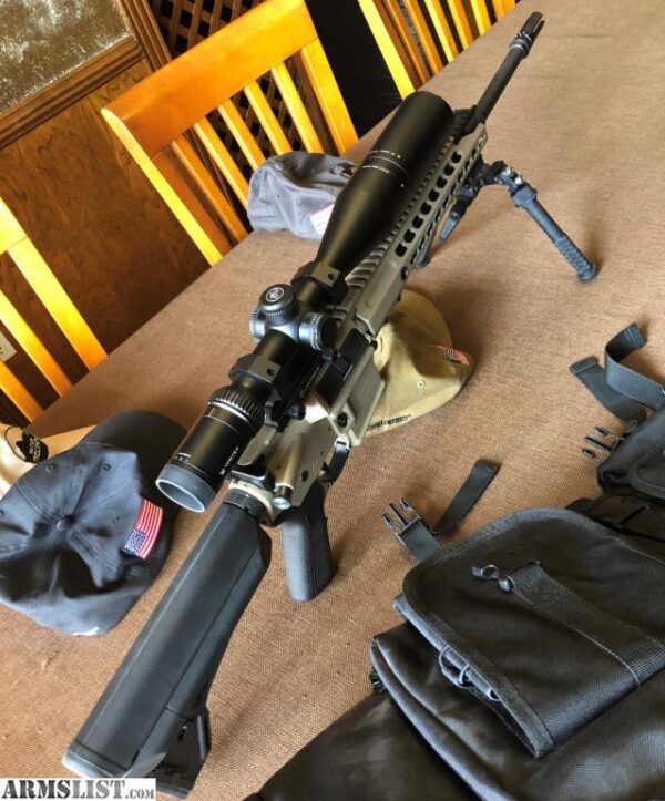 ARMSLIST - For Sale: Barrett Arms REC7 Gen 2 6.8 SPC Gas Piston DMR