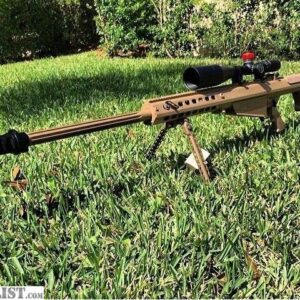 ARMSLIST - For Sale: BARRETT M82A1 .50BMG 29" FLUTED BARREL