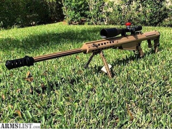 ARMSLIST - For Sale: BARRETT M82A1 .50BMG 29" FLUTED BARREL