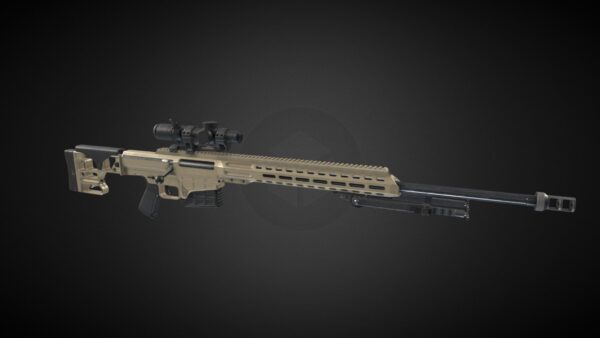 Barrett MRAD Rifle - Buy Royalty Free 3D model by Akinaro [bf05adf