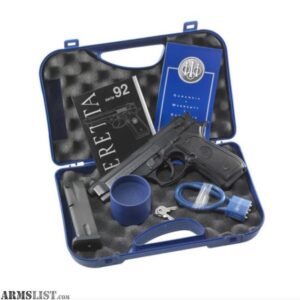 For Sale: Beretta USA JS92F300 92FS 9mm Luger 4.9... near Chocorua, New