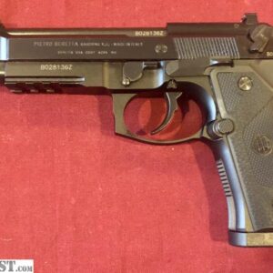 ARMSLIST - For Sale/Trade: Beretta M9a3 9mm BLACK 17RD ITALY TYPE F