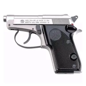 BERETTA Pistol 21A BOBCAT Inox Cal.22lr, 7+1rds., 2.4"bbl., Fixed
