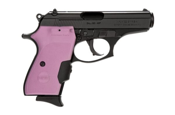 Bersa THUNDER 380 MATTE FINISH PINK CRIMSON TRACE LASER GRIPS.
